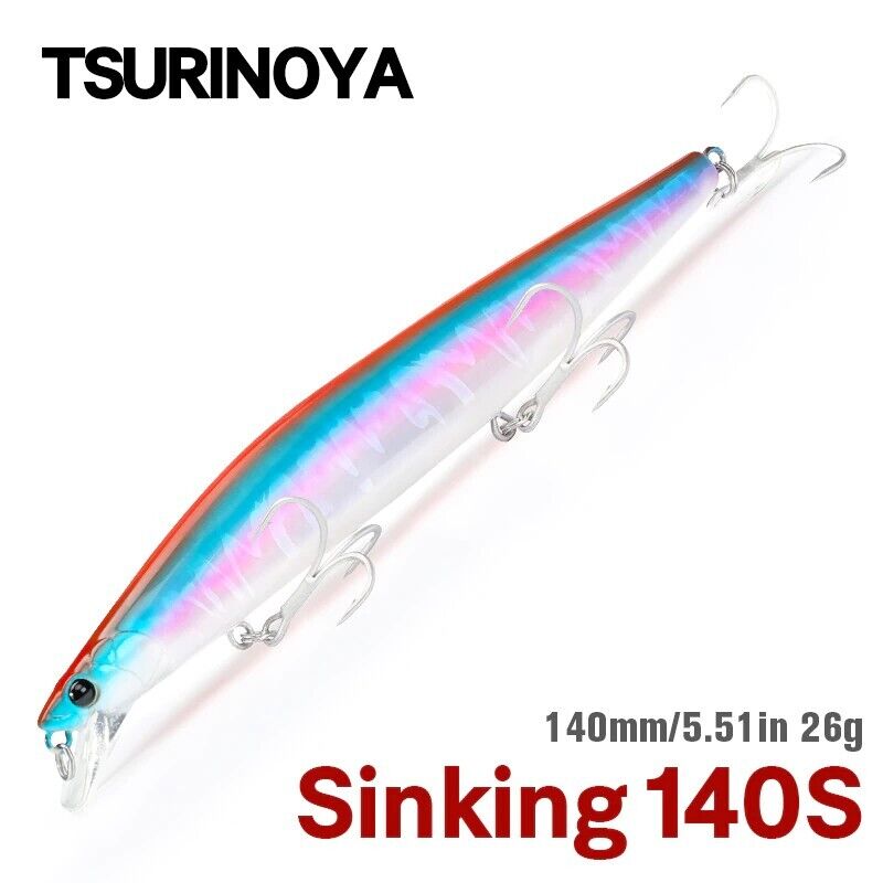 Tungsten Fishing Sinking Minnow  Sea Fishing Lures Tsurinoya